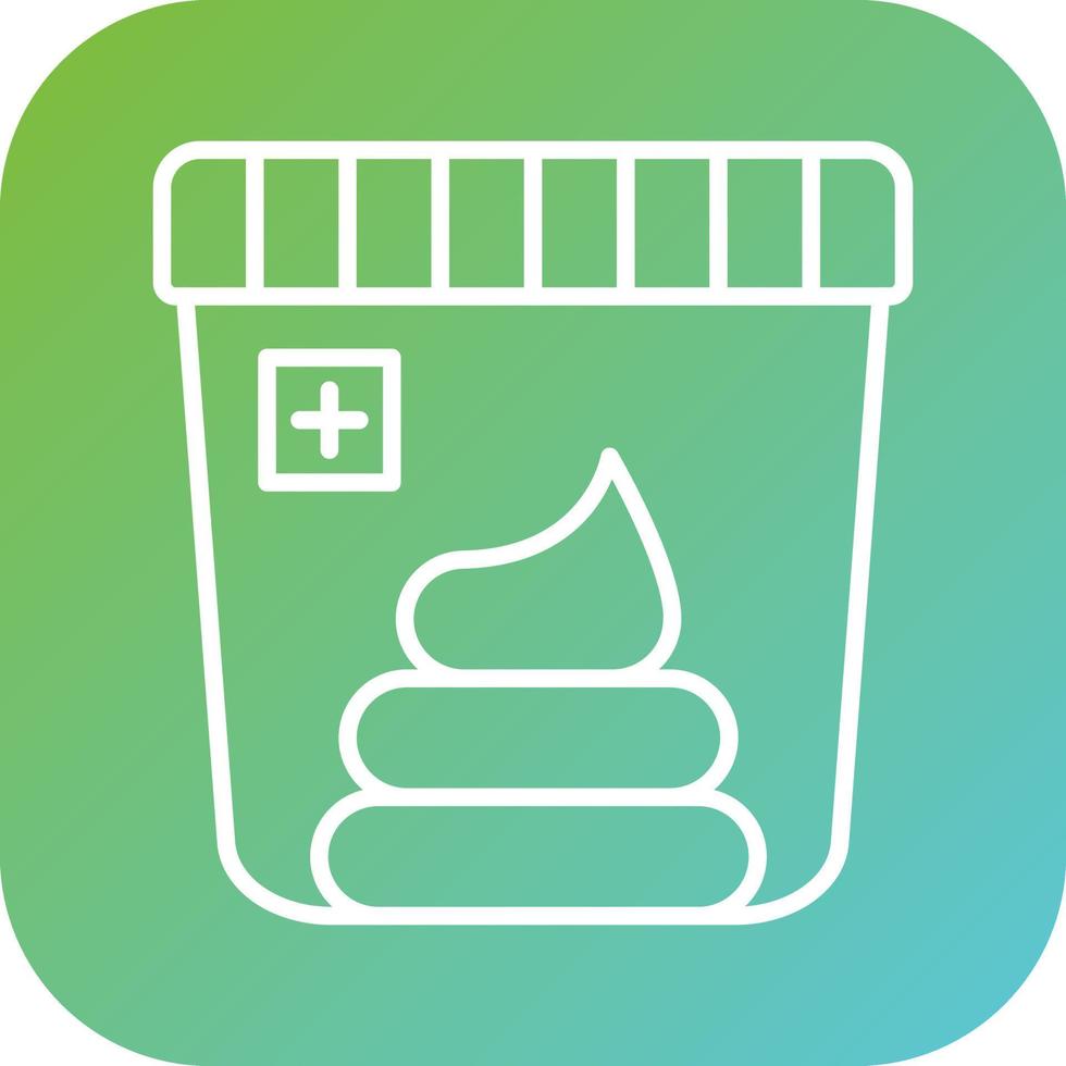 Stool Test Vector Icon Style