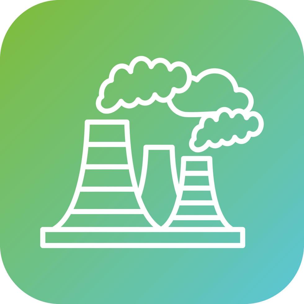 Air Pollution Vector Icon Style