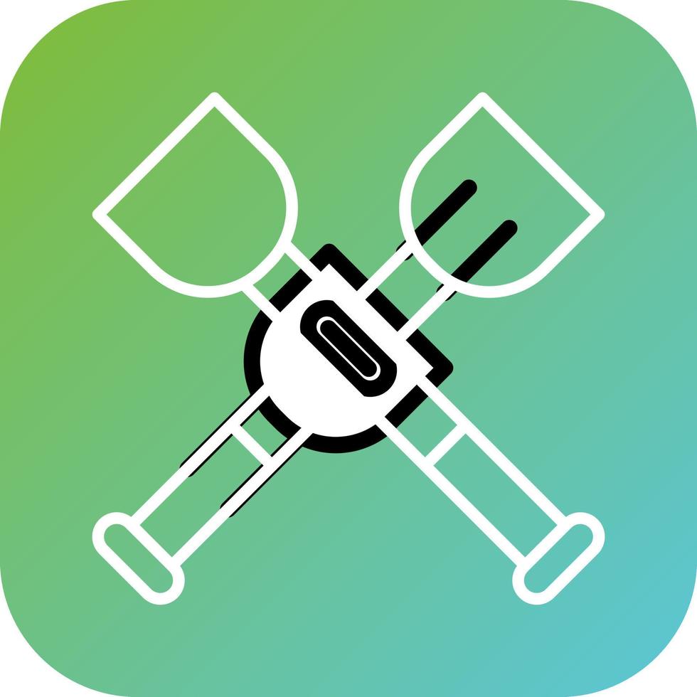 Rowing Vector Icon Style