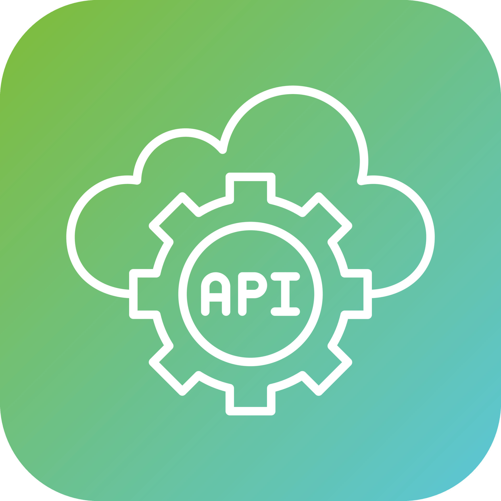 Api Vector Icon Style 22293513 Vector Art at Vecteezy
