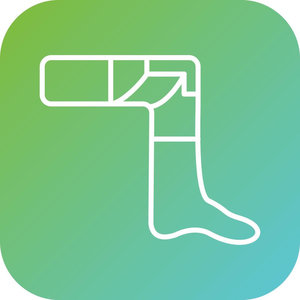 Knee Guards Vector Icon Style