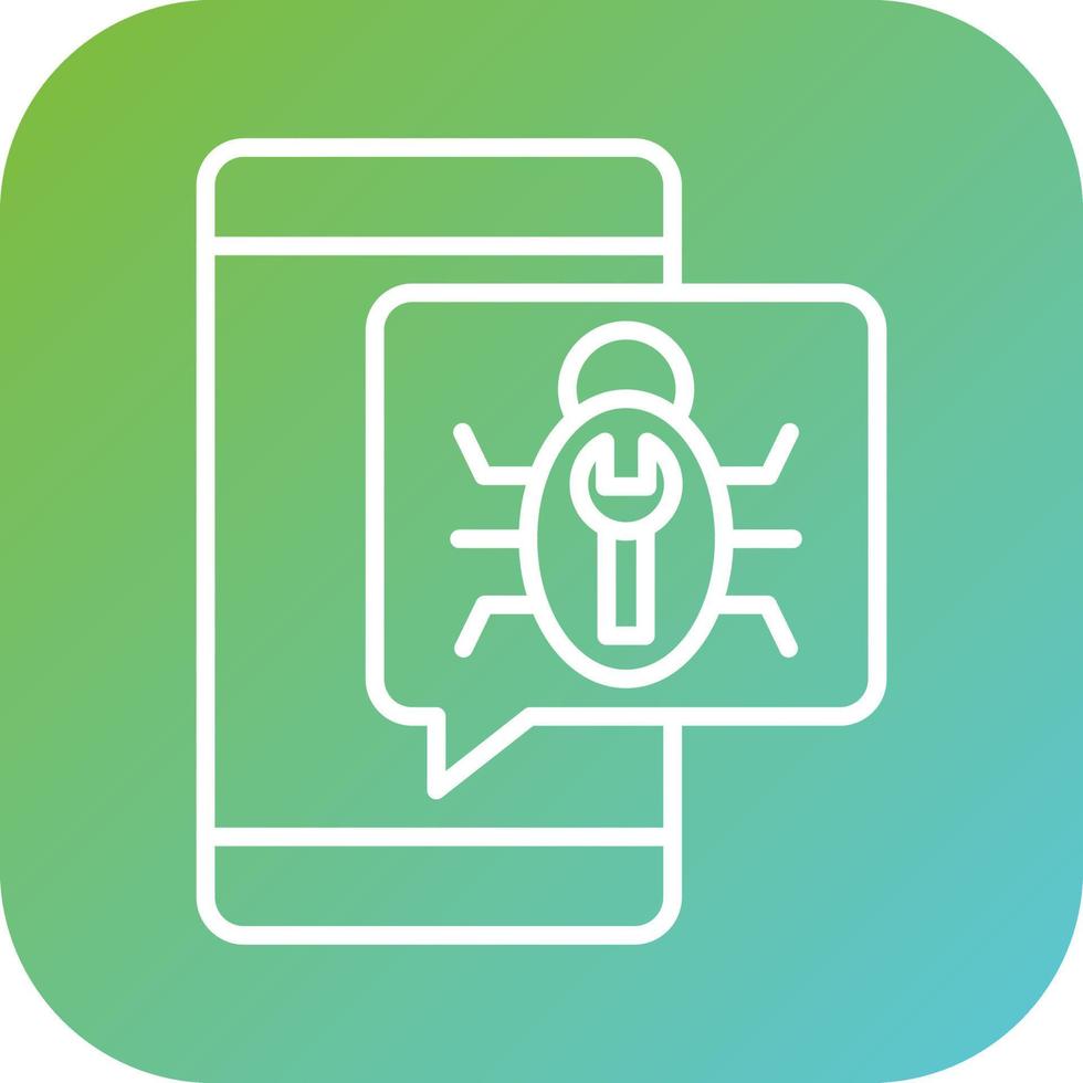 Bug Fixes Vector Icon Style