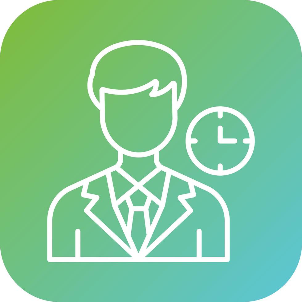 Crew Scheduling Vector Icon Style