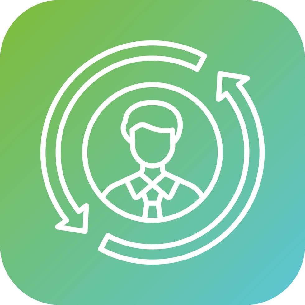 Customer Retention Vector Icon Style