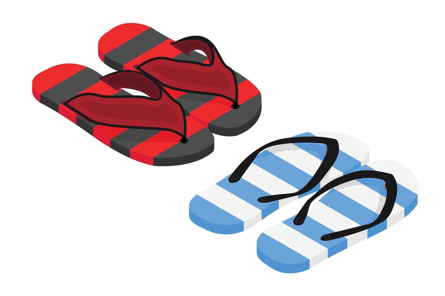 isométrica zapatillas icono vector