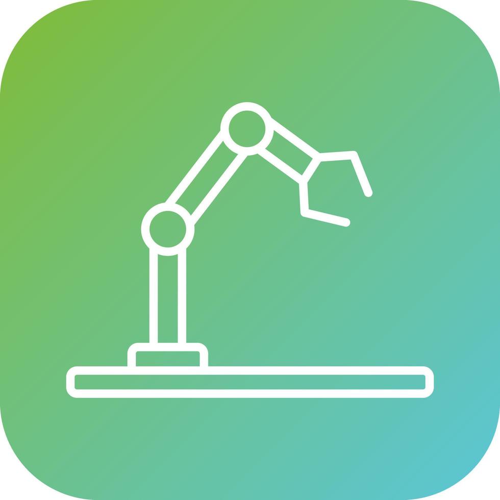 Autonomous Robotics Vector Icon Style