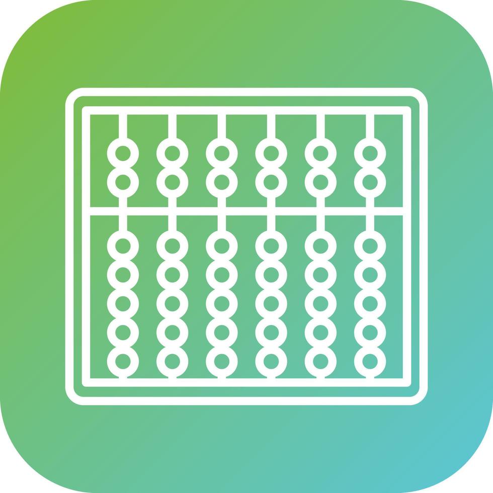 Abacus Vector Icon Style