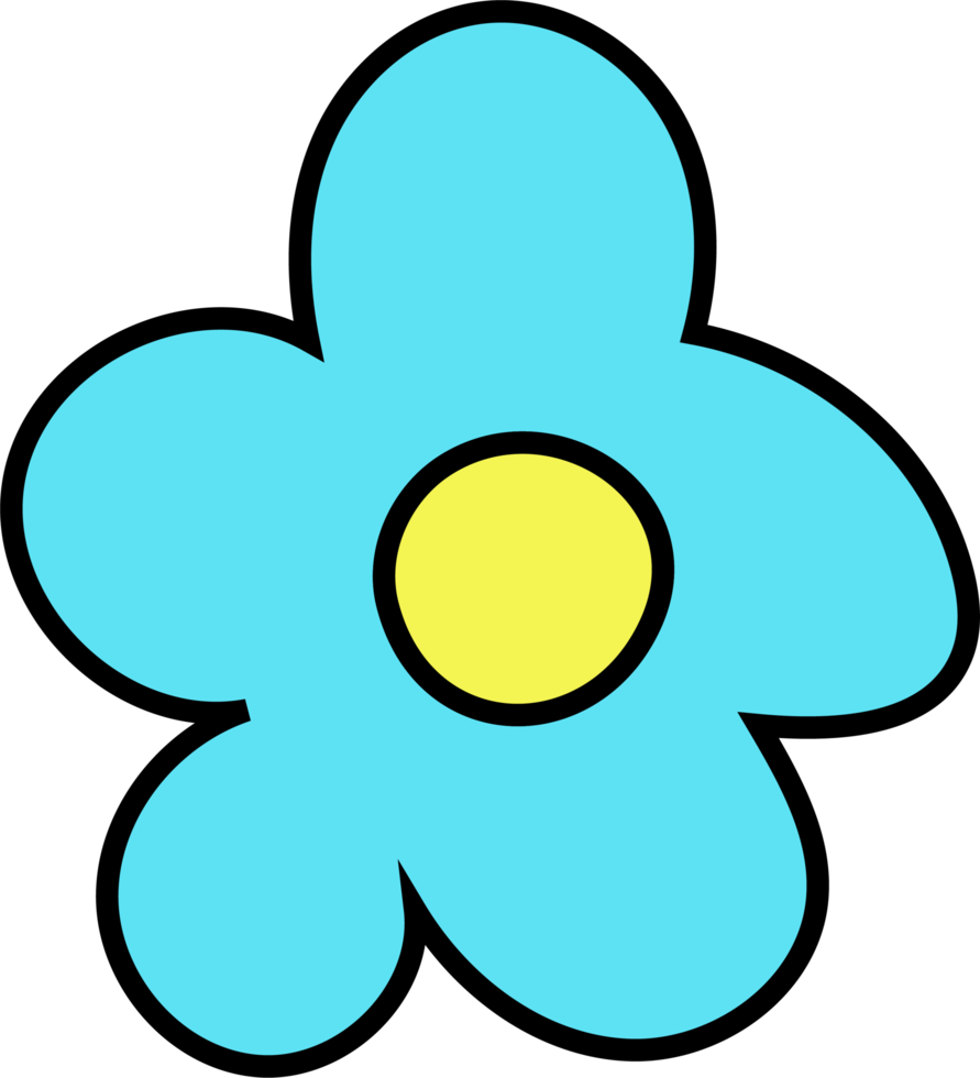 blomma design illustration isolerat på transparent bakgrund png