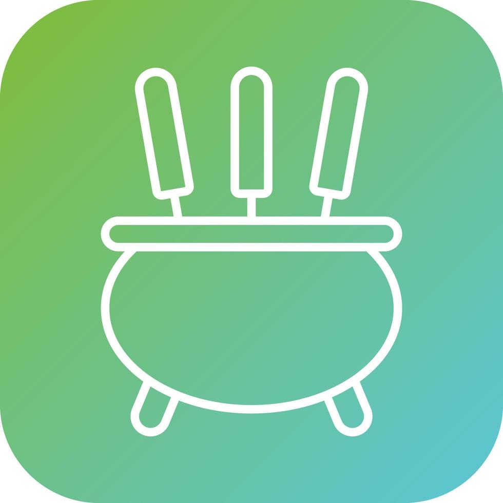 Incense Vector Icon Style