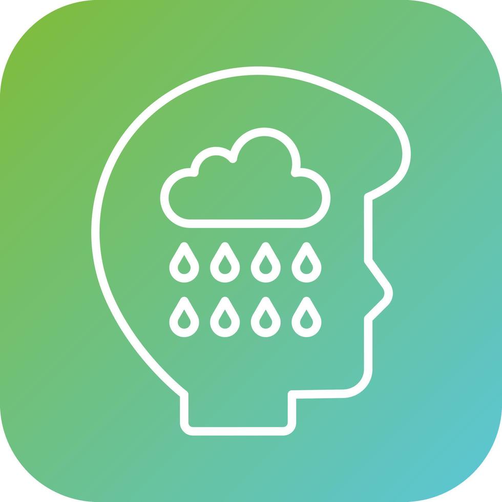 Grief Vector Icon Style
