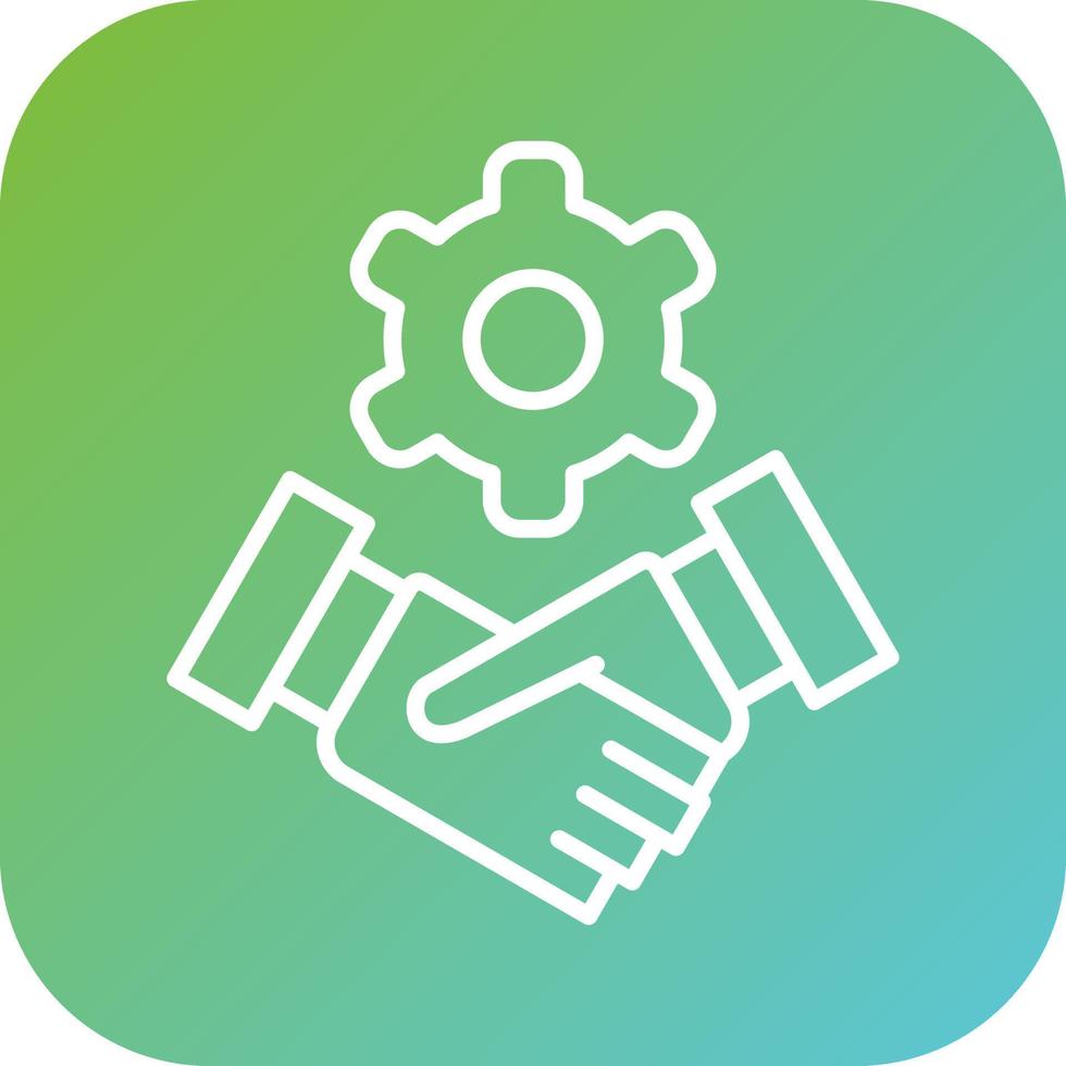 Cooperation Vector Icon Style