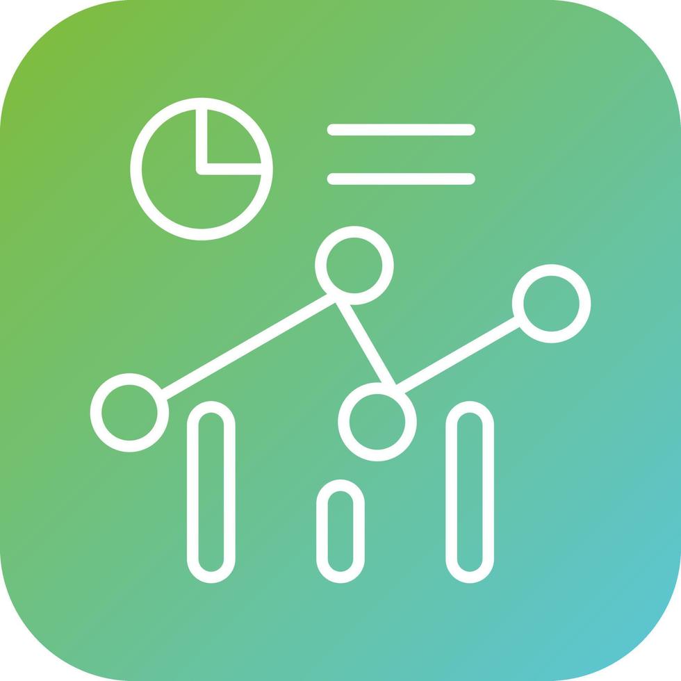Market Prediction Vector Icon Style
