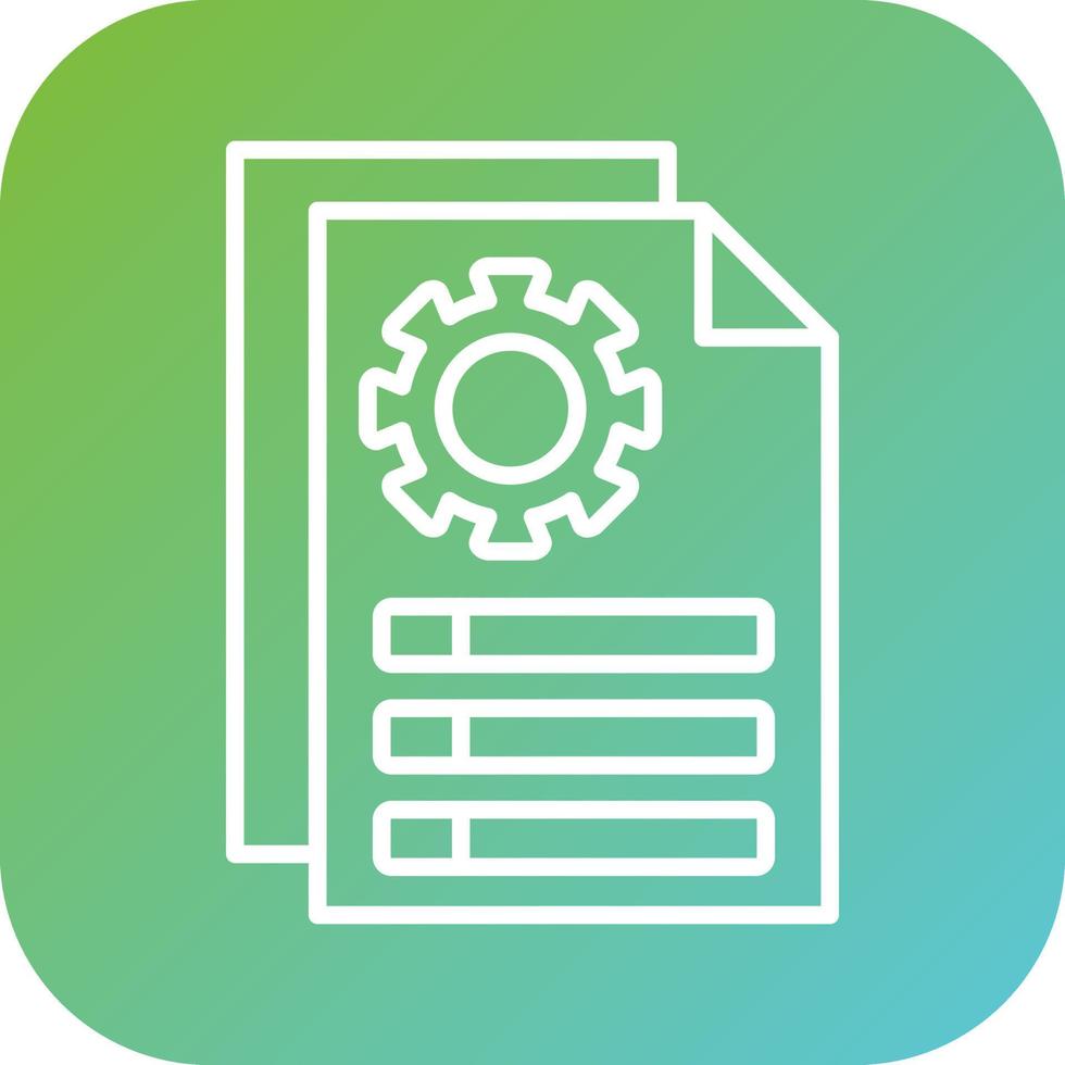 Documentation Vector Icon Style