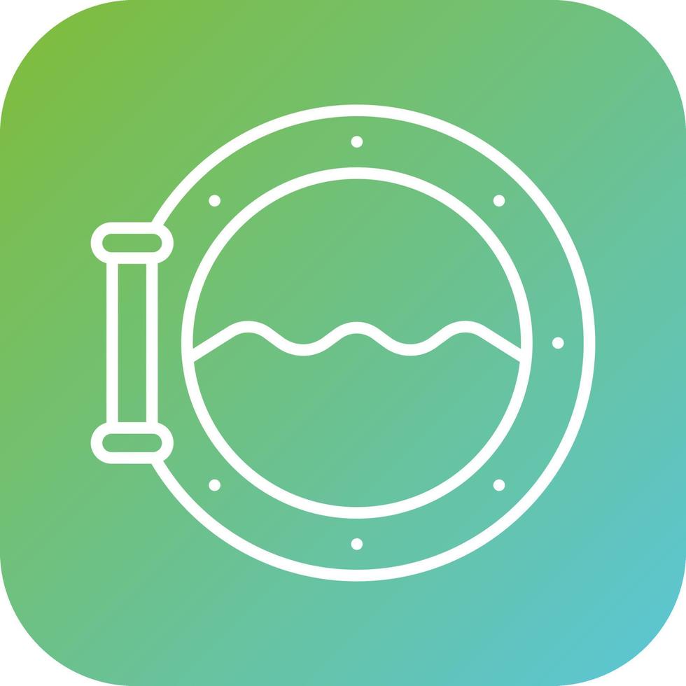Porthole Vector Icon Style