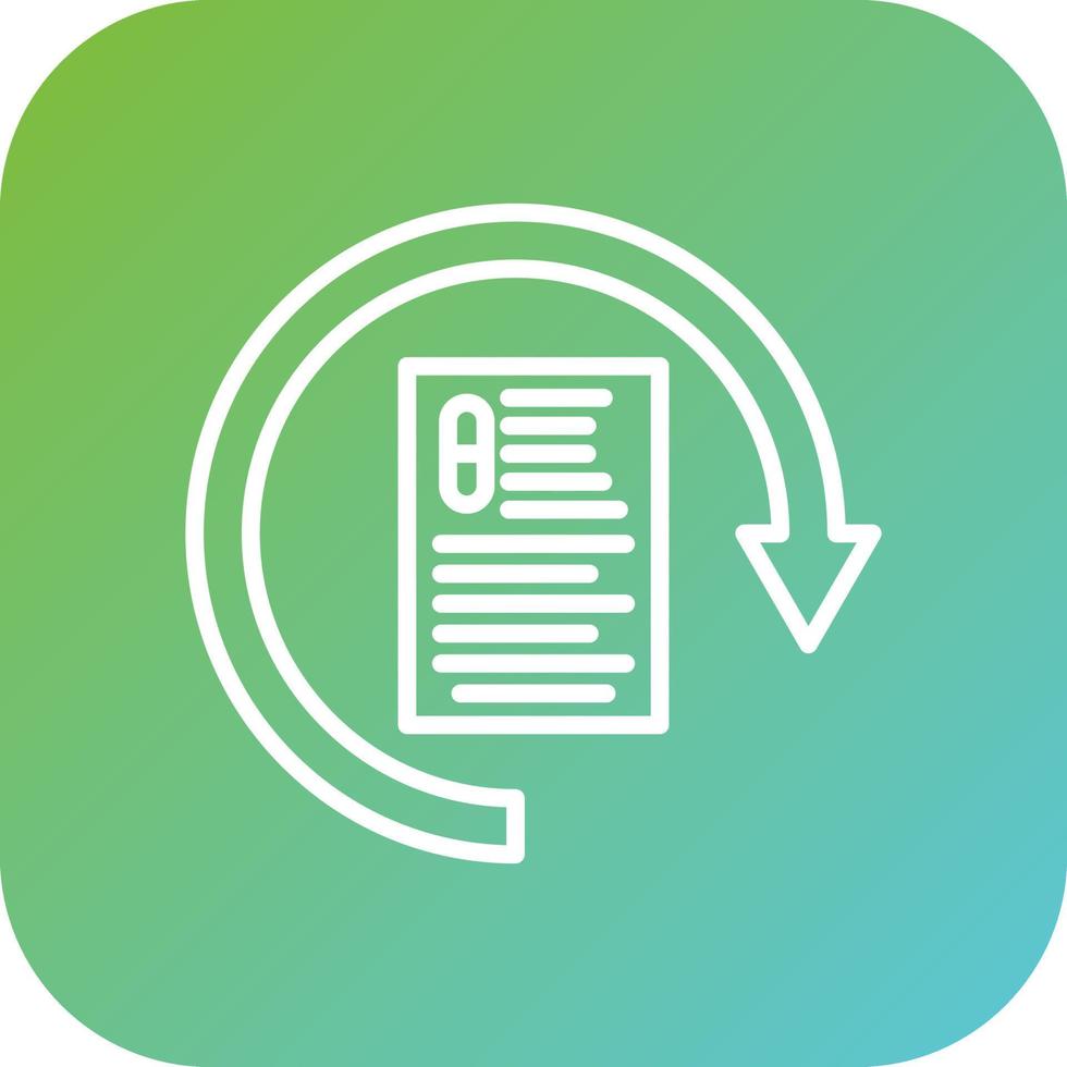 Automatic Refills Vector Icon Style