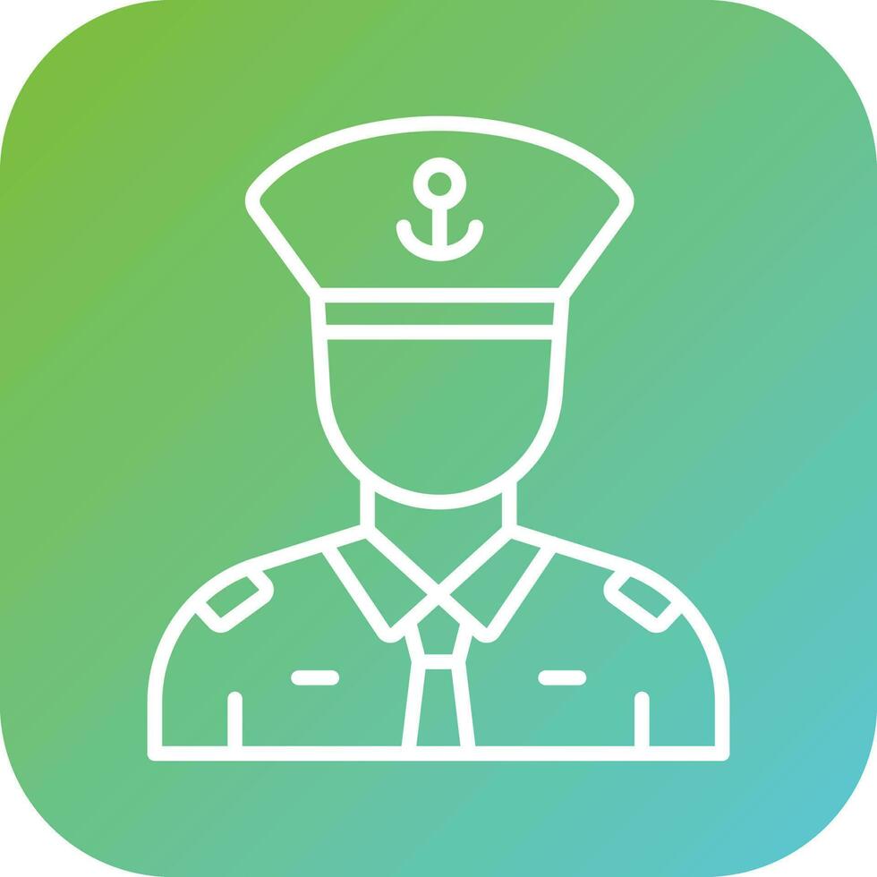 Captain Vector Icon Style