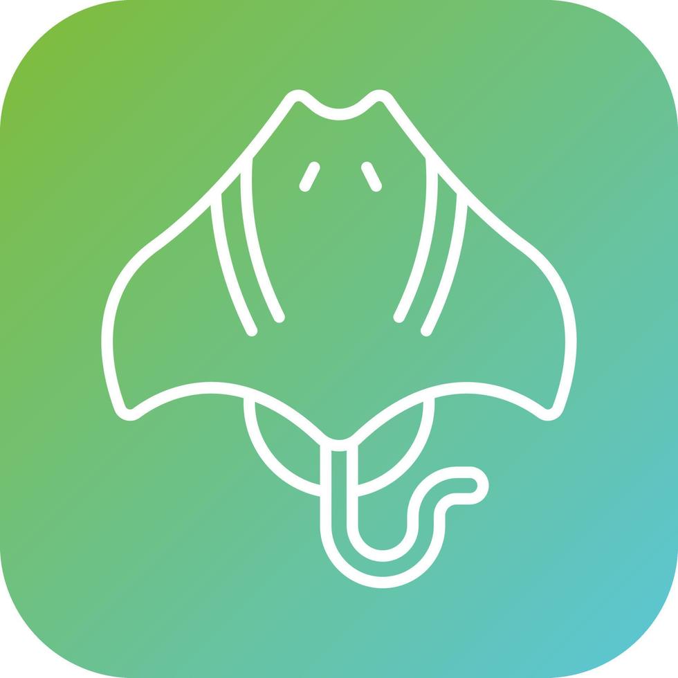 Stingray Vector Icon Style