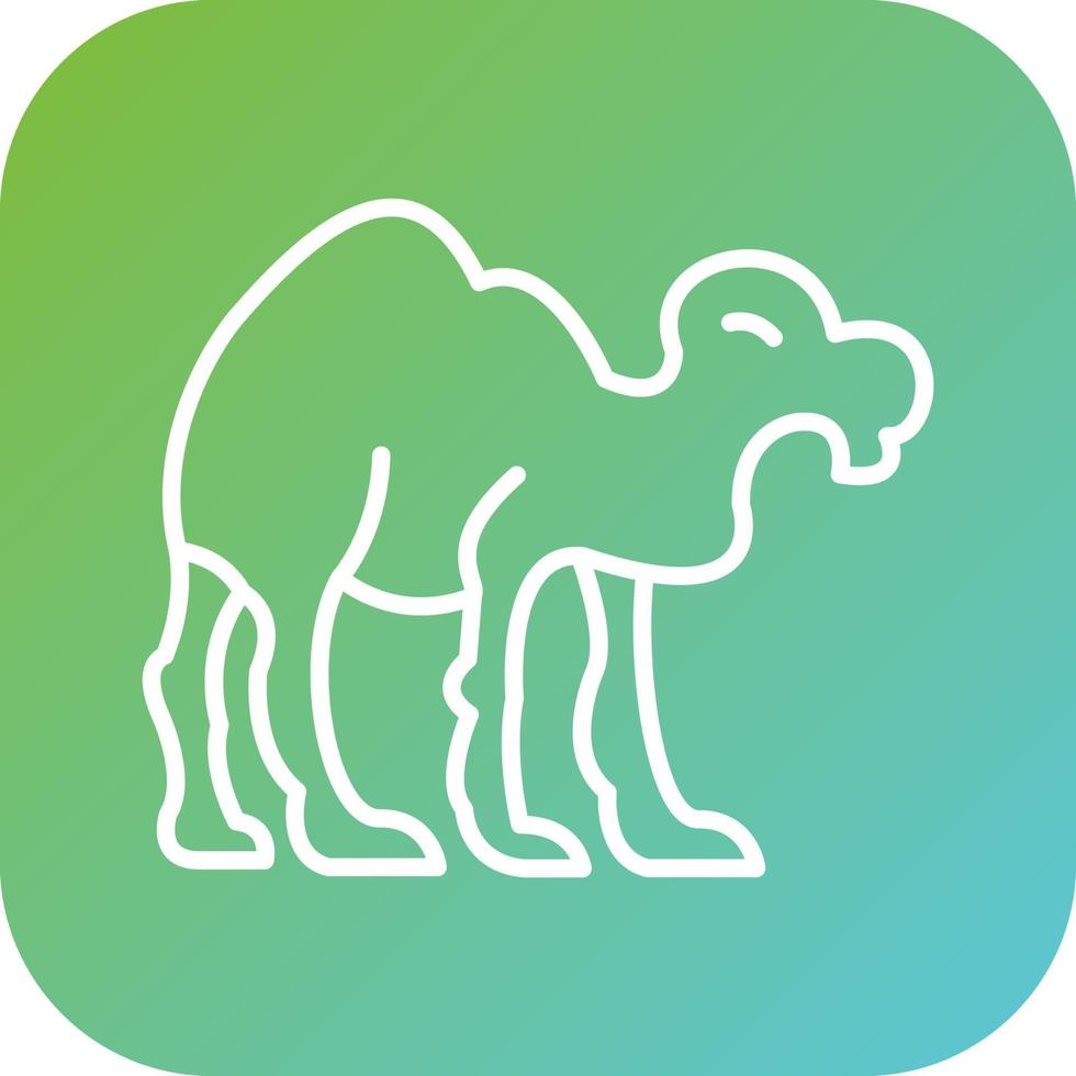 Camel Vector Icon Style