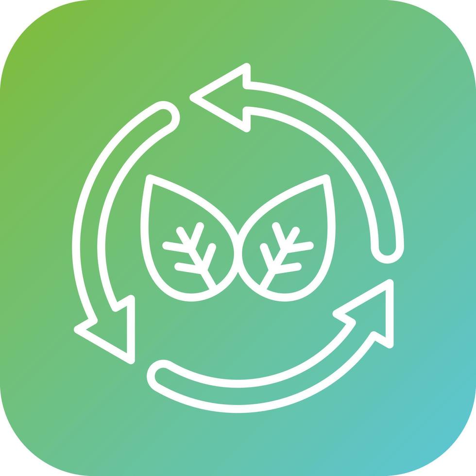Zero Emission Vector Icon Style