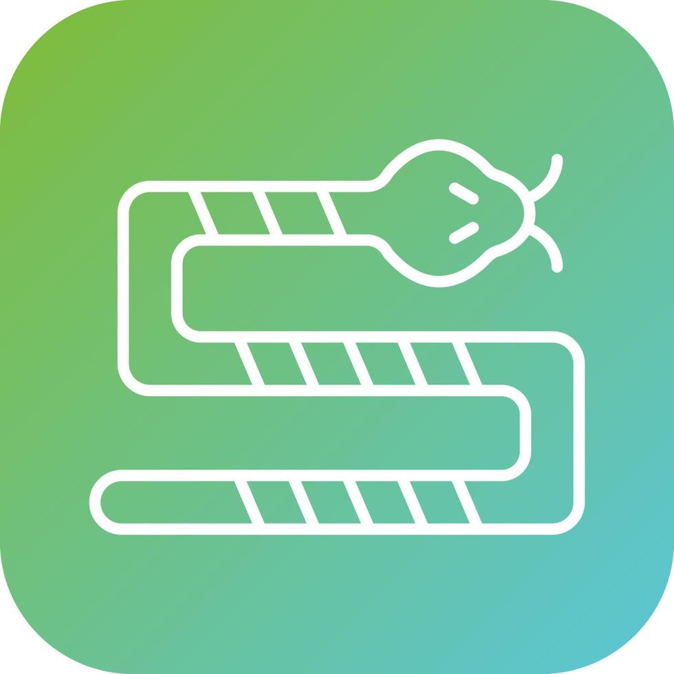 Snake Vector Icon Style