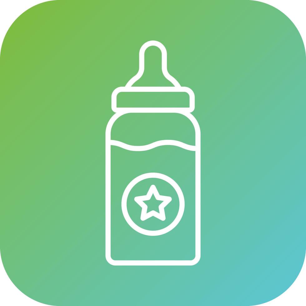 Baby Feeder Vector Icon Style