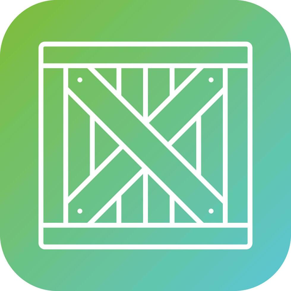 Crate Vector Icon Style
