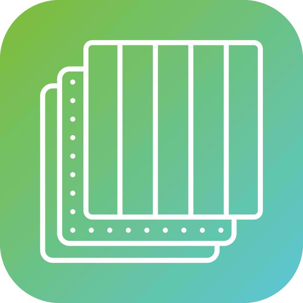 Fabric Layers Vector Icon Style