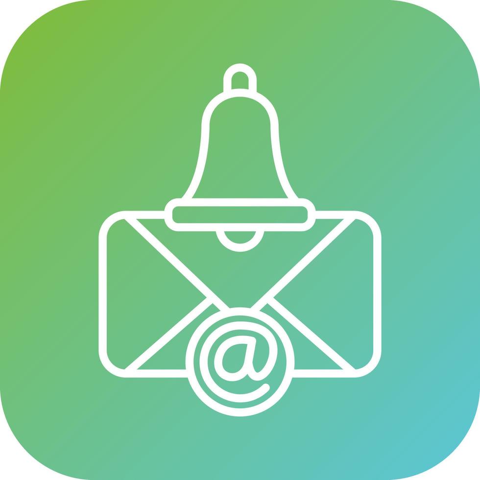 Email Notification Vector Icon Style