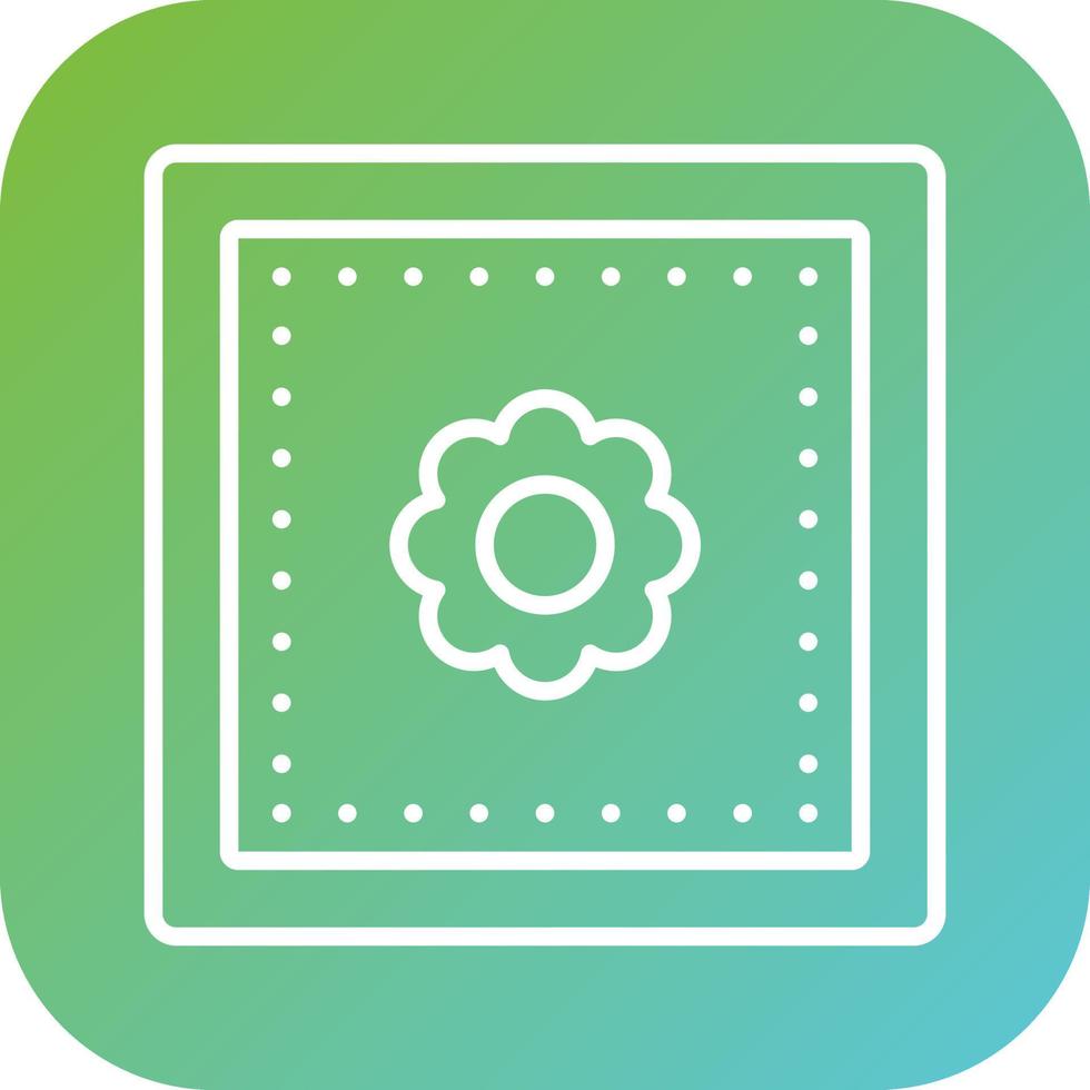 Painted Fabric Vector Icon Style