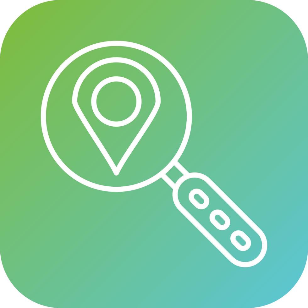 Location Finder Vector Icon Style