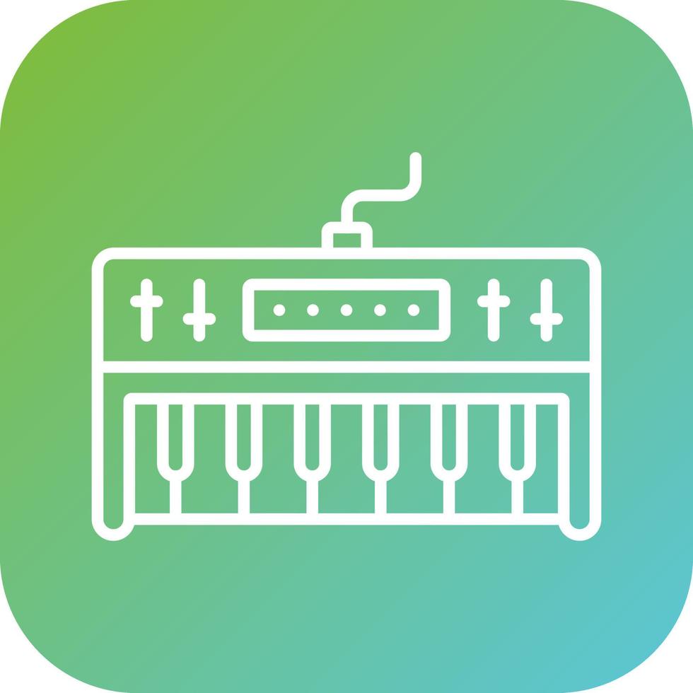 Synthesizer Vector Icon Style