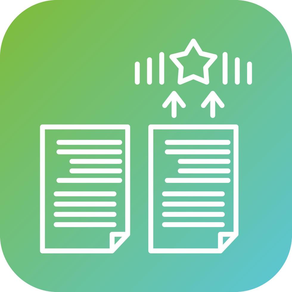 Differentiation Vector Icon Style