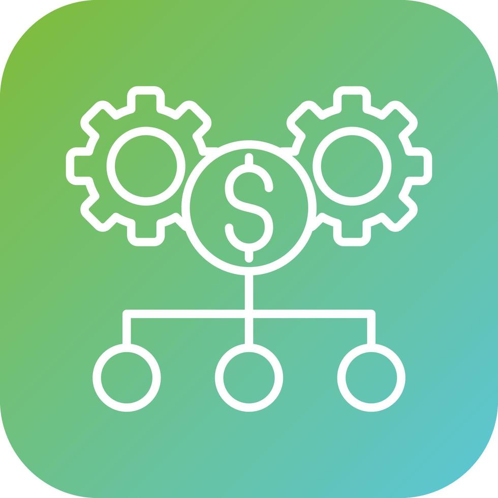 Asset Allocation Vector Icon Style