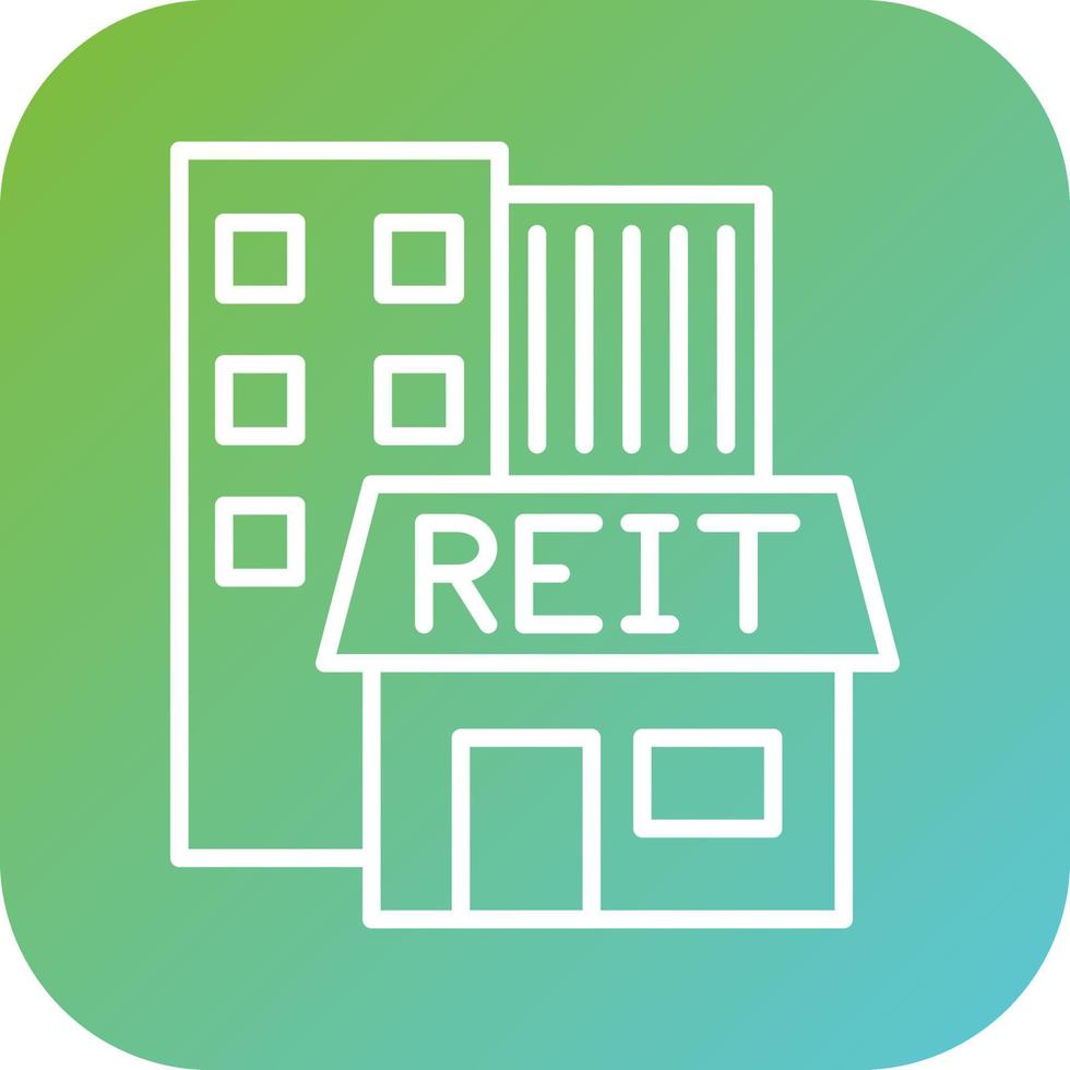 Reit Vector Icon Style