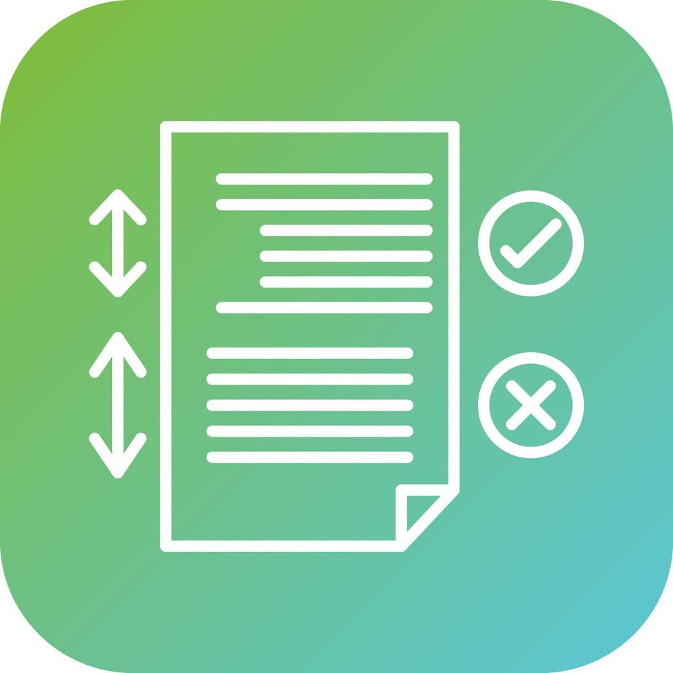 Copy Length Vector Icon Style