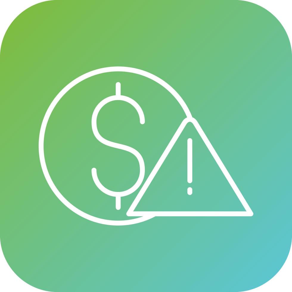 Risk Vector Icon Style