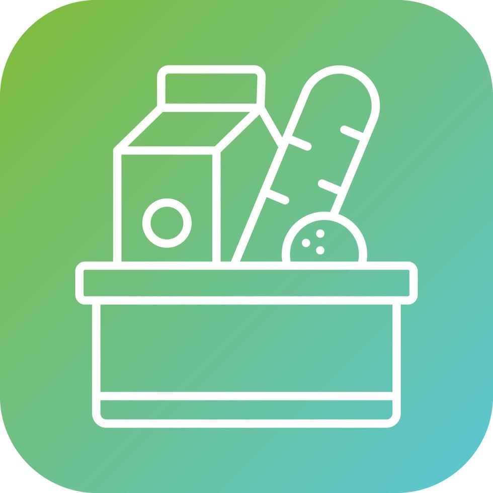 Grocery Vector Icon Style