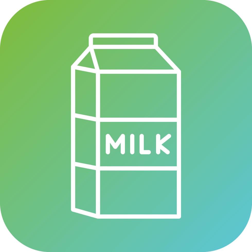 Milk Vector Icon Style