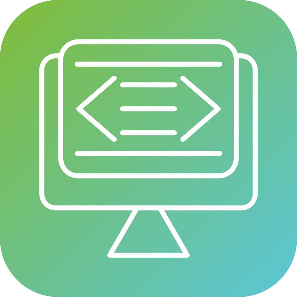 Meta Description Vector Icon Style
