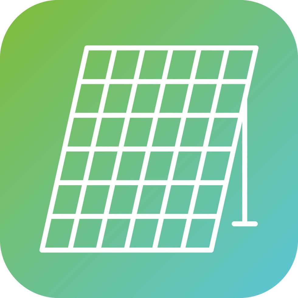 Solar panel Vector Icon Style