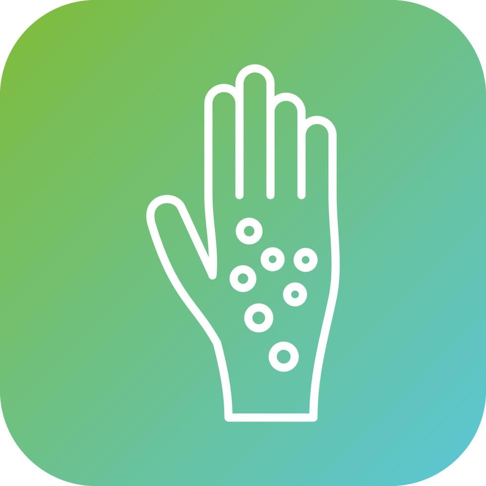 Rash Vector Icon Style