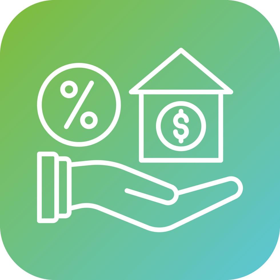 Home Loan Vector Icon Style
