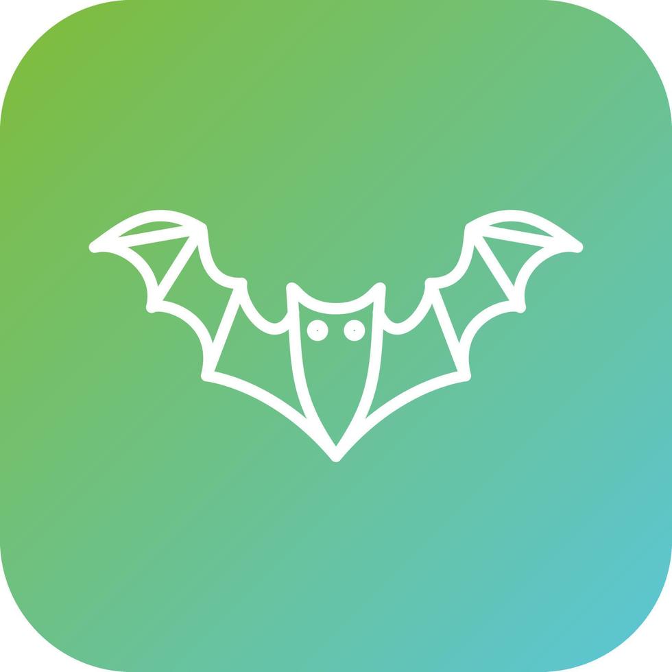 Bat Vector Icon Style