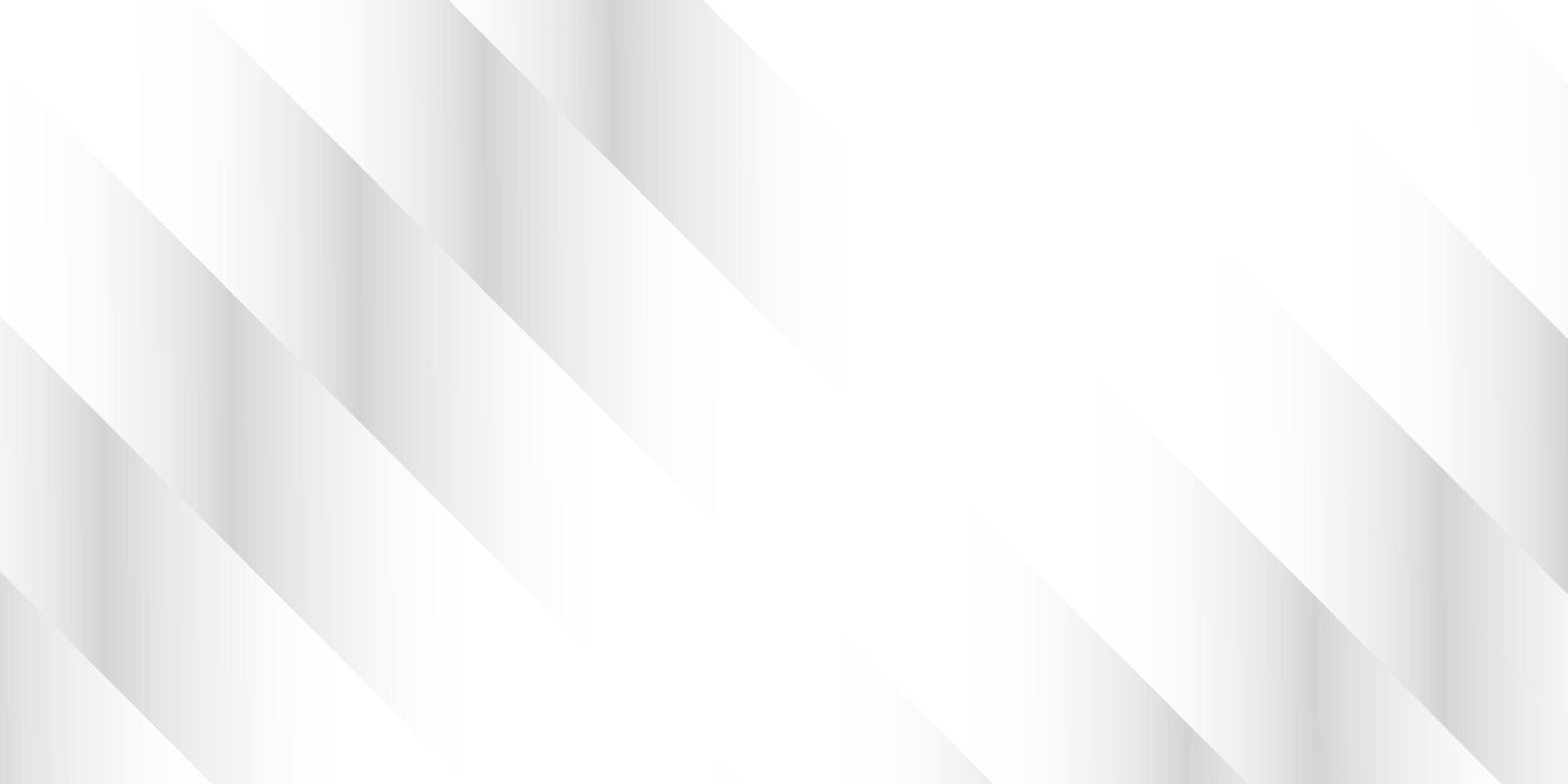 Abstract  white and gray color, modern design background with geometric shape. Vector illustration.