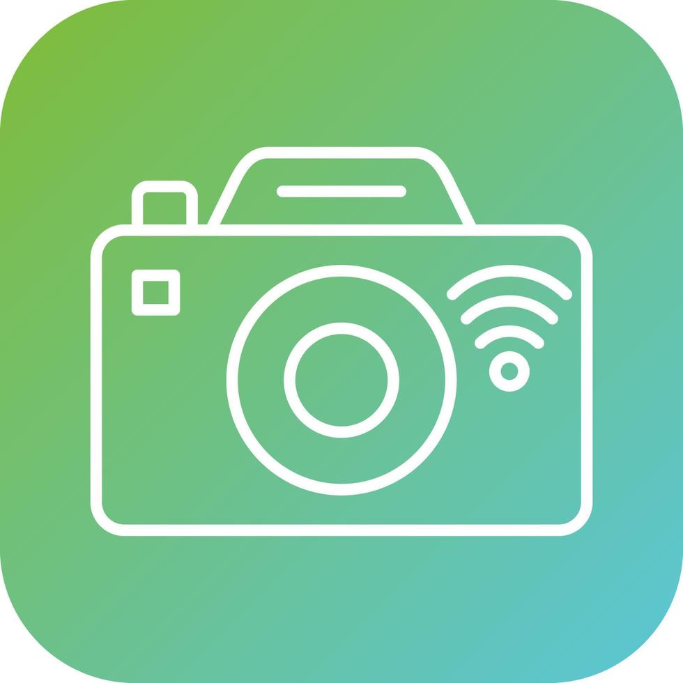 Smart Camera Vector Icon Style