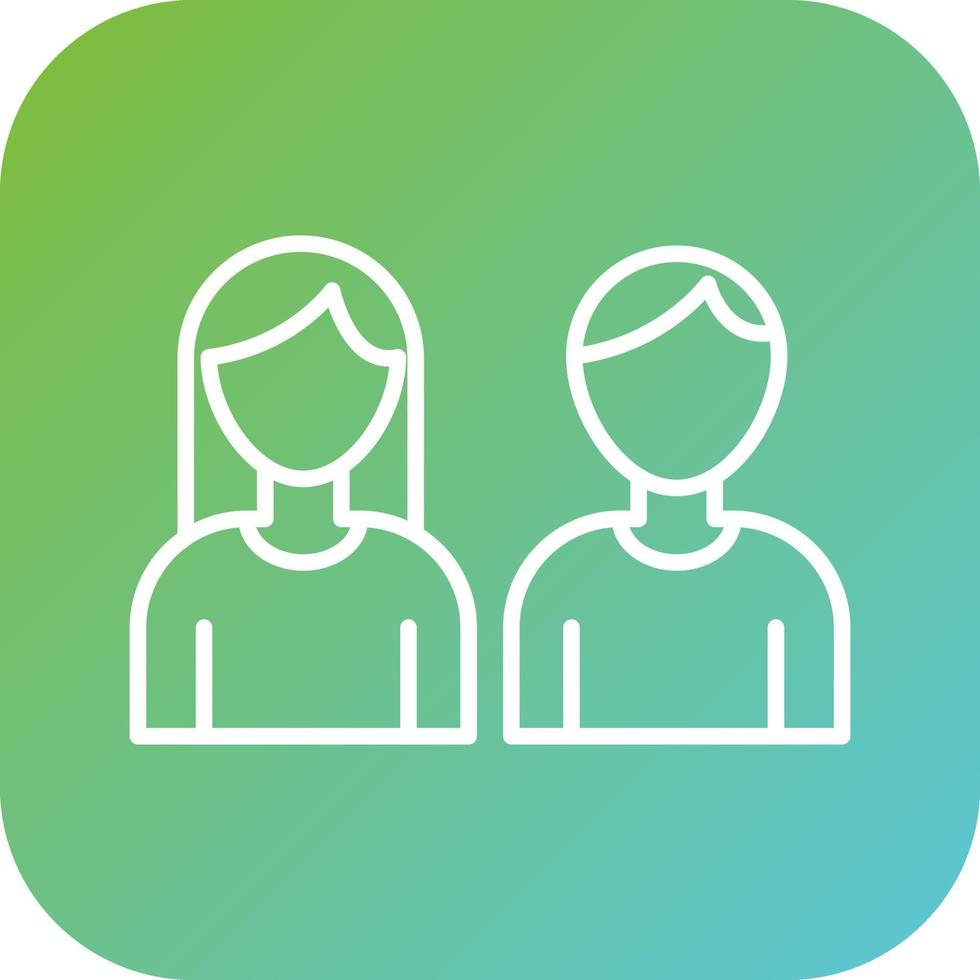 Parents Vector Icon Style
