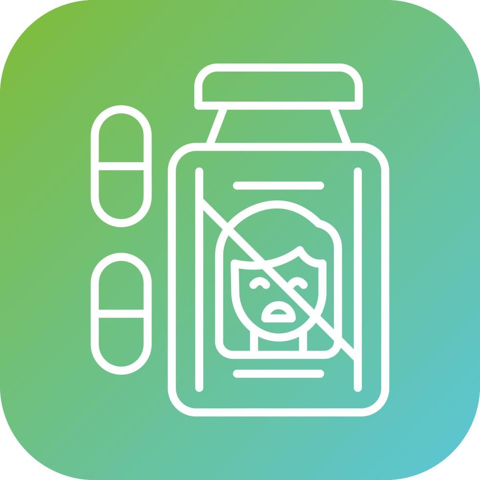 Antidepressant Vector Icon Style