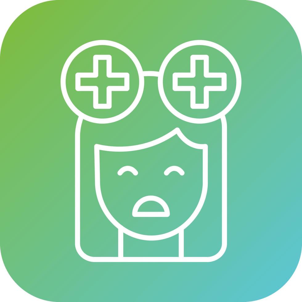 Brain Health Vector Icon Style