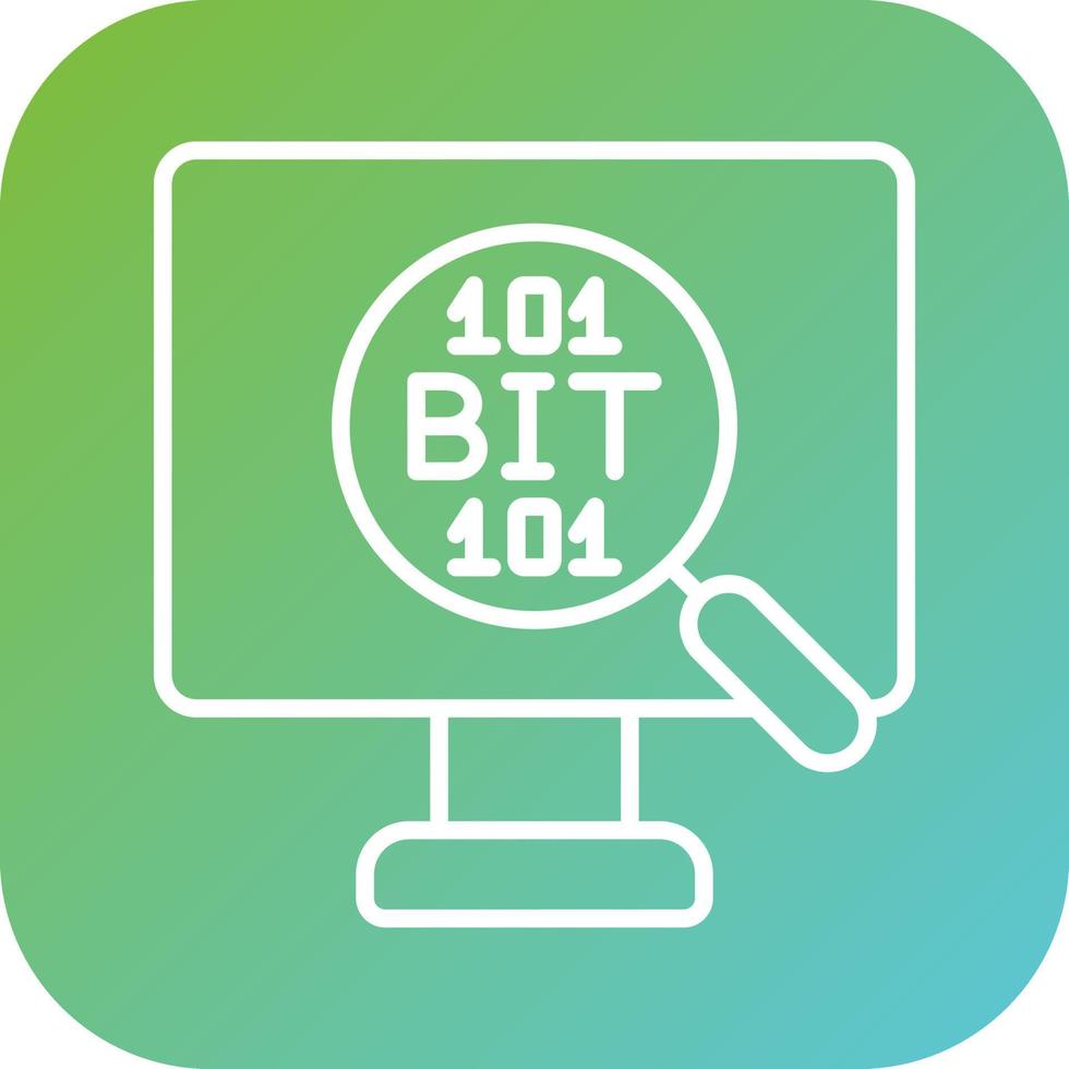 Bit Vector Icon Style