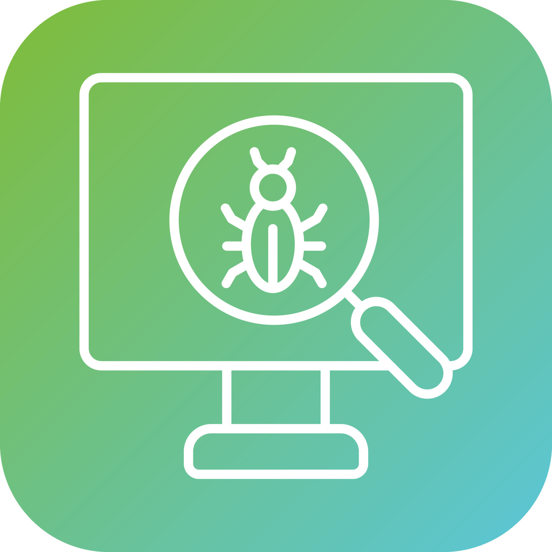 Debug Vector Icon Style 22296425 Vector Art at Vecteezy